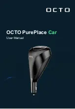 OCTO PurePlace Car User Manual preview