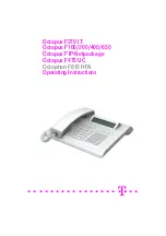Octopus F270 IT Operating Instructions Manual preview