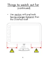 Предварительный просмотр 12 страницы Octopus OctoPad CA-001 User Manual