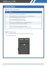 Предварительный просмотр 9 страницы Ocular IOCAP06C-22 Installation Manual