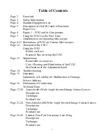 Preview for 3 page of Ocular IVS2 Product Manual