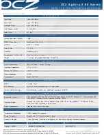 Preview for 2 page of OCZ AGILITY 2 EX Series Datasheet