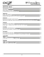 Preview for 2 page of OCZ Fatality FTY550W Instruction Manual