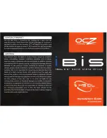 OCZ IBIS Installation Manual предпросмотр