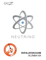 Preview for 1 page of OCZ Neutrino Installation Manual