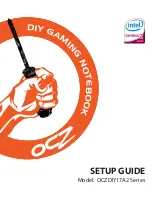 Предварительный просмотр 1 страницы OCZ OCZDIY17A2 Series Setup Manual