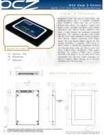 OCZ ONYX 2 SATA II 2.5 Datasheet предпросмотр