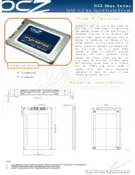 OCZ ONYX Datasheet предпросмотр