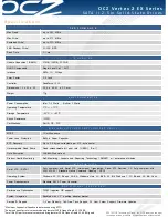 Предварительный просмотр 2 страницы OCZ VERTEX 2 EX Datasheet