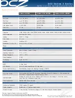 Предварительный просмотр 2 страницы OCZ VERTEX 2 SATA II 2.5 Datasheet