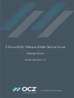 OCZ Z-Drive 6000 Release Notes предпросмотр