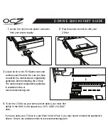 Предварительный просмотр 1 страницы OCZ Z-DRIVE Quick Start Manual