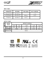 Preview for 3 page of OCZ Z SERIES 850W Manual