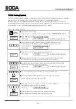 Предварительный просмотр 43 страницы ODA EX 10000 Brochure & Operating Manual