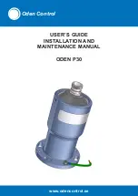 Oden Control P220L User Manual preview