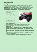 Предварительный просмотр 67 страницы ODES UTV 150 Manual