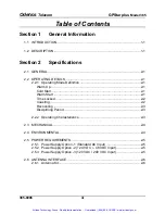 Preview for 4 page of Odetics Telecom GPStarplus 365 User Manual