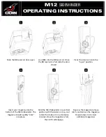 Odin M12 SIDEWINDER Operating Instructions предпросмотр