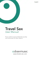 Odisei Music Travel Sax User Manual preview