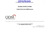 Предварительный просмотр 1 страницы ODM DLS 355 Manual