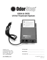 Preview for 1 page of OdorStop OS36 Manual