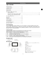 Preview for 3 page of Odys DPF-Shine User Manual