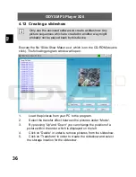 Предварительный просмотр 36 страницы Odys MP-X36 Manual