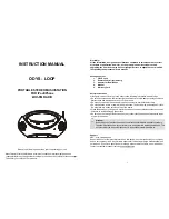 Odys ODYS - LOOP Instruction Manual preview