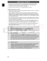 Предварительный просмотр 4 страницы Odys TV 700-R Operating Instructions Manual