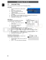 Предварительный просмотр 8 страницы Odys TV 700-R Operating Instructions Manual