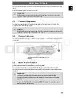 Предварительный просмотр 17 страницы Odys TV 700-R Operating Instructions Manual