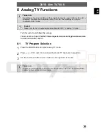 Предварительный просмотр 25 страницы Odys TV 700-R Operating Instructions Manual