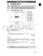 Предварительный просмотр 27 страницы Odys TV 700-R Operating Instructions Manual