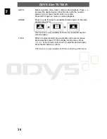 Предварительный просмотр 30 страницы Odys TV 700-R Operating Instructions Manual