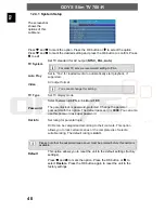 Предварительный просмотр 48 страницы Odys TV 700-R Operating Instructions Manual