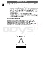 Предварительный просмотр 56 страницы Odys TV 700-R Operating Instructions Manual