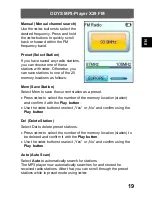Предварительный просмотр 19 страницы Odys X29 FM Operation Manual