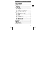 Предварительный просмотр 1 страницы Odys X55 GLOW User Manual