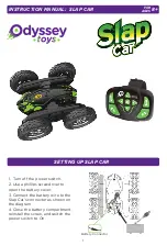 Odyssey Toys SLAP CAR Instruction Manual preview