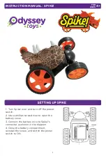 Preview for 1 page of Odyssey Toys Spike! Instruction Manual