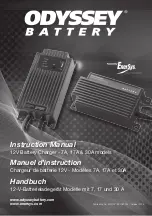 Preview for 1 page of Odyssey Battery Charger 17A Instruction Manual