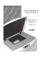 Preview for 1 page of Odyssey LI-COR Operator'S Manual