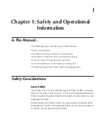 Preview for 11 page of Odyssey LI-COR Operator'S Manual