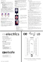 OE electrics OE Elsafe ARC-H Quick Start Manual preview