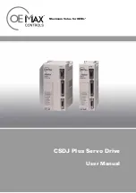 Preview for 1 page of OE Max Controls CSDJ Plus User Manual