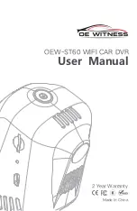 Preview for 1 page of OE WITNESS OEW-ST60 User Manual