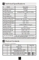 Preview for 7 page of OE WITNESS OEW-ST60 User Manual