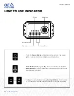 Предварительный просмотр 10 страницы OEA UPD-K01 Owner'S Manual