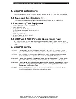 Preview for 7 page of OEC COMPACT 7600 Periodic Maintenance Procedure