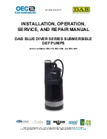 OEC DAB BD-750 Installation, Operation & Service Manual предпросмотр